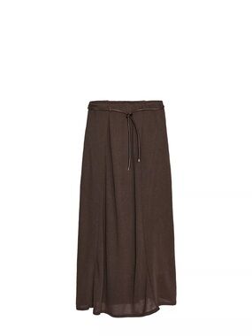 Zara cut out knit skirt with belt